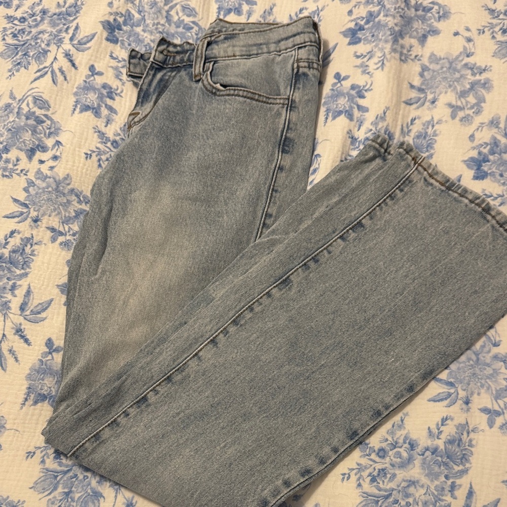 Brandy Melville Light Blue Boot Cut Jeans